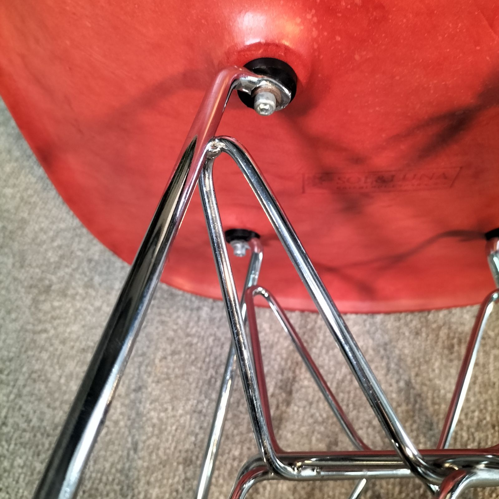 SOL＆LUNA レザーチェア