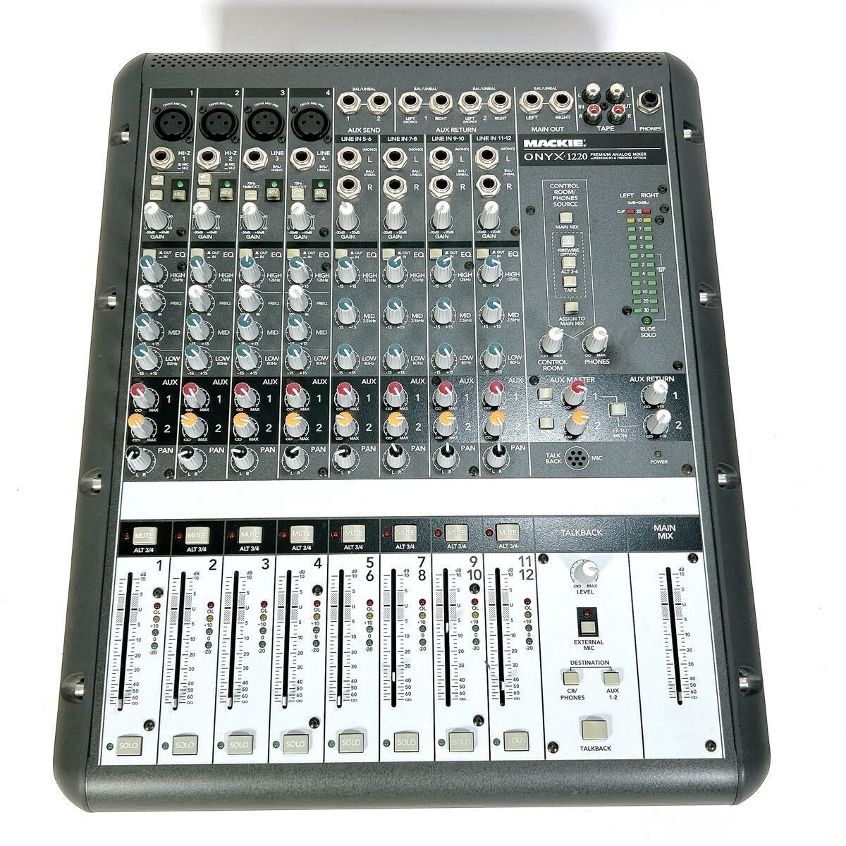 動作品 MACKIE アナログミキサー ONYX 1220