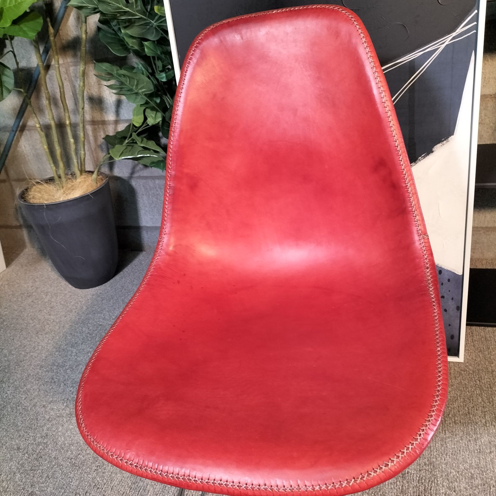 レザーチェア ヴィンテージ風