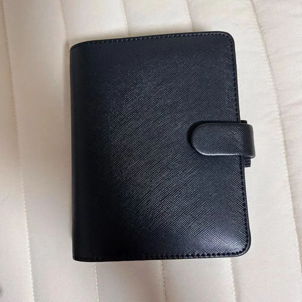 ファイル 팩 サフィアーノ ポケット ブラック