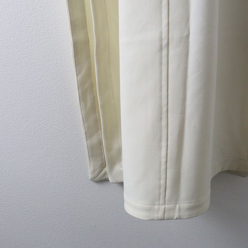 2025 SS ローヘン LOHEN サイドスリットロングジレ F オフホワイト ベスト ノースリーブ ワンピース ドレス