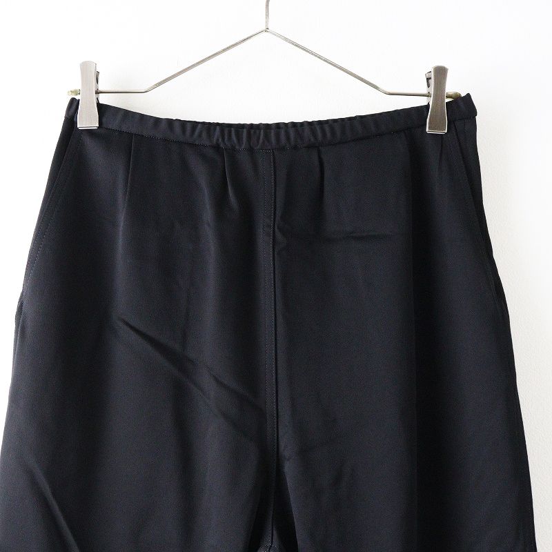 2025SS チエコプラス CHIEKO+ サルエルパンツ 36＼ブラック イージー