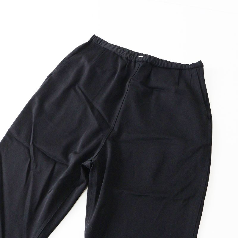 2025SS チエコプラス CHIEKO+ サルエルパンツ 36＼ブラック イージー