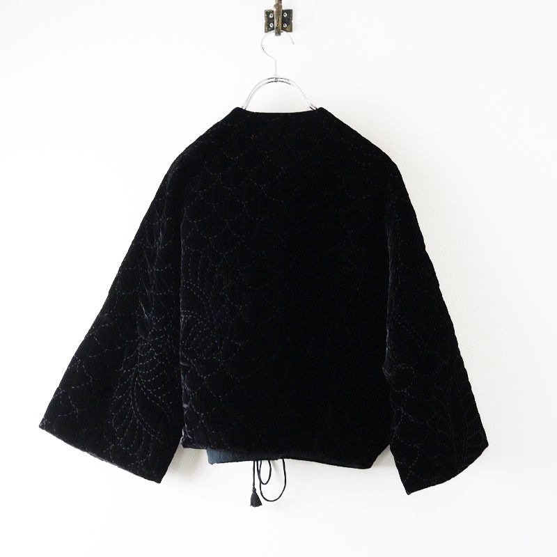 トワヴァーズ TOWAVASE Permanent Jacket velvet embroidery ベルベットエンブロイダリーパーマネントジャケット 2400014665260