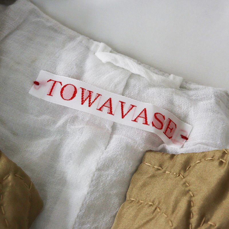 トワヴァーズ TOWAVASE Permanent robe パーマネント ローブ ベージュ キルティング ノー コート ペルマナン 2400014665390 GULLKHAN_COM