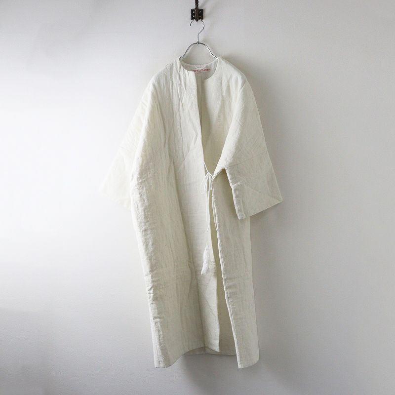 トワヴァーズ TOWAVASE Permanent robe パーマネント ローブ ホワイト キルティング ノー コート ペルマナン 2400014665406