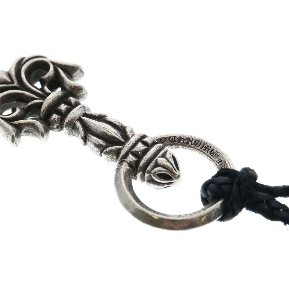 CHROME HEARTS (クロムハーツ) FILIGREE PULL LEATHER BRAID SCROLL