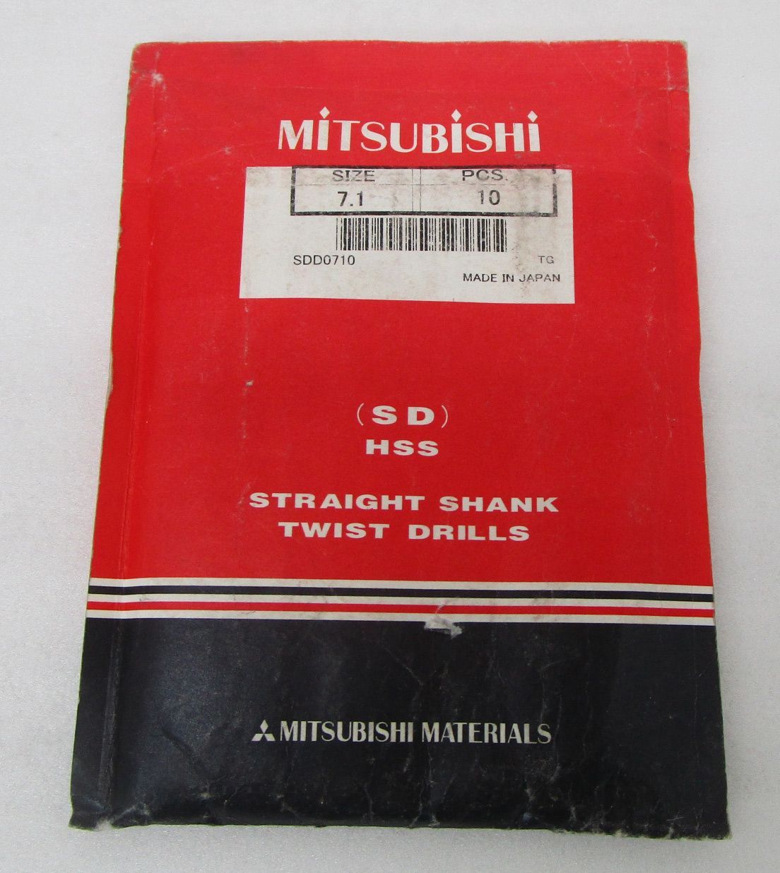 三菱マテリアル ストレートシャンク ツイストドリル 7.1 10本入り