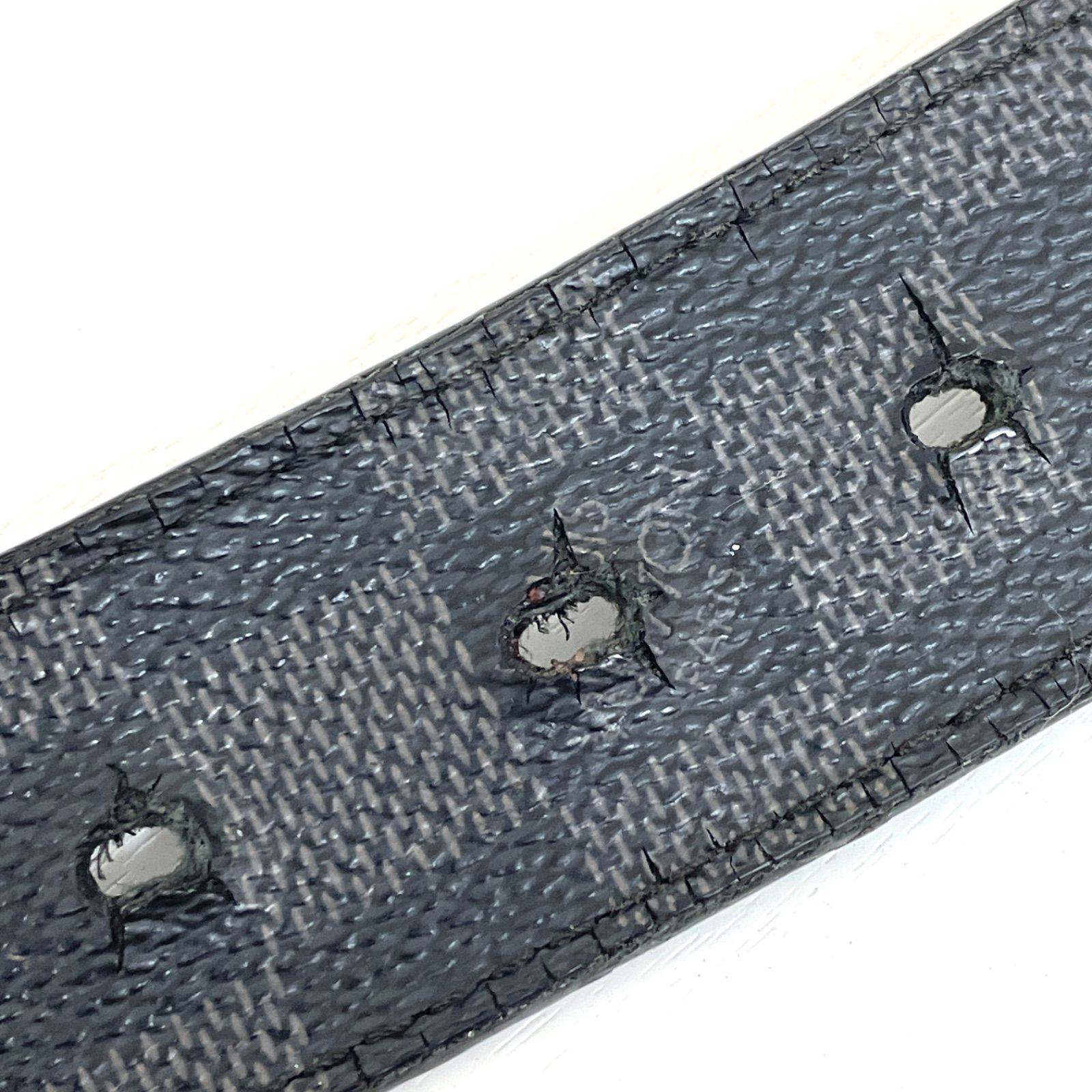 LOUIS VUITTON ルイヴィトン ダミエ・グラフィット サンチュール・アン