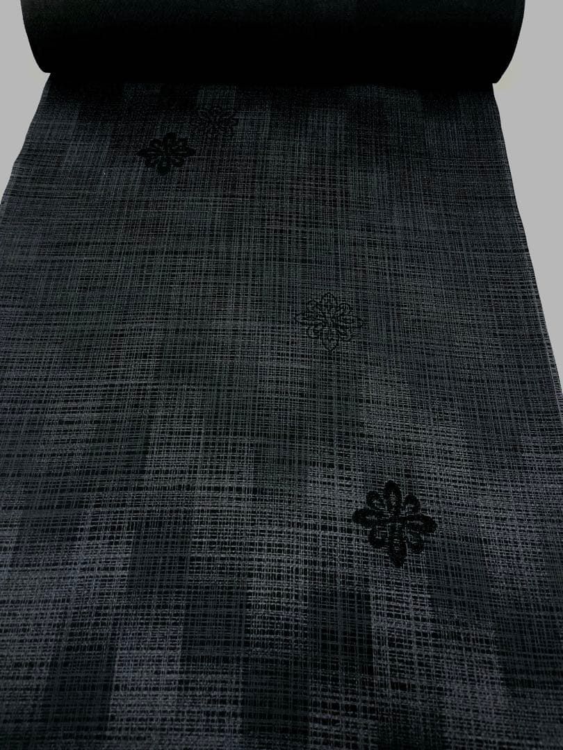 小紋 斉藤上太郎 紋意匠 正絹 反物 T9057