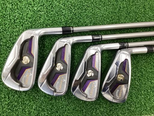 名機　キャロウェイ LEGACY 8本　アイアンセット　フレックスSR カーボン キャロウェイ レガシー アイアンセット LEGACY 8S フレックスSR 中古 C