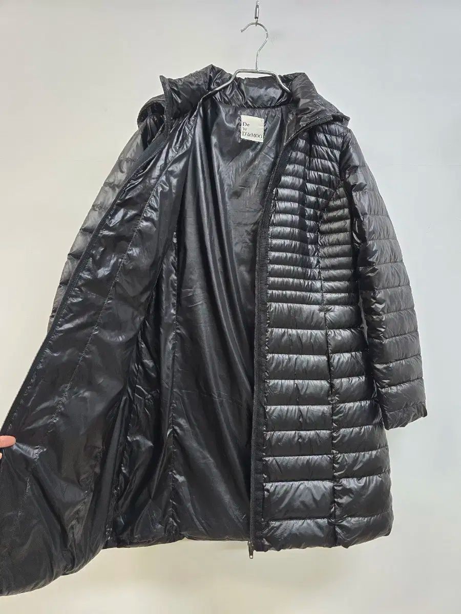 ディデムU 光沢 ダックダウン 軽量 ロングダウンジャケット