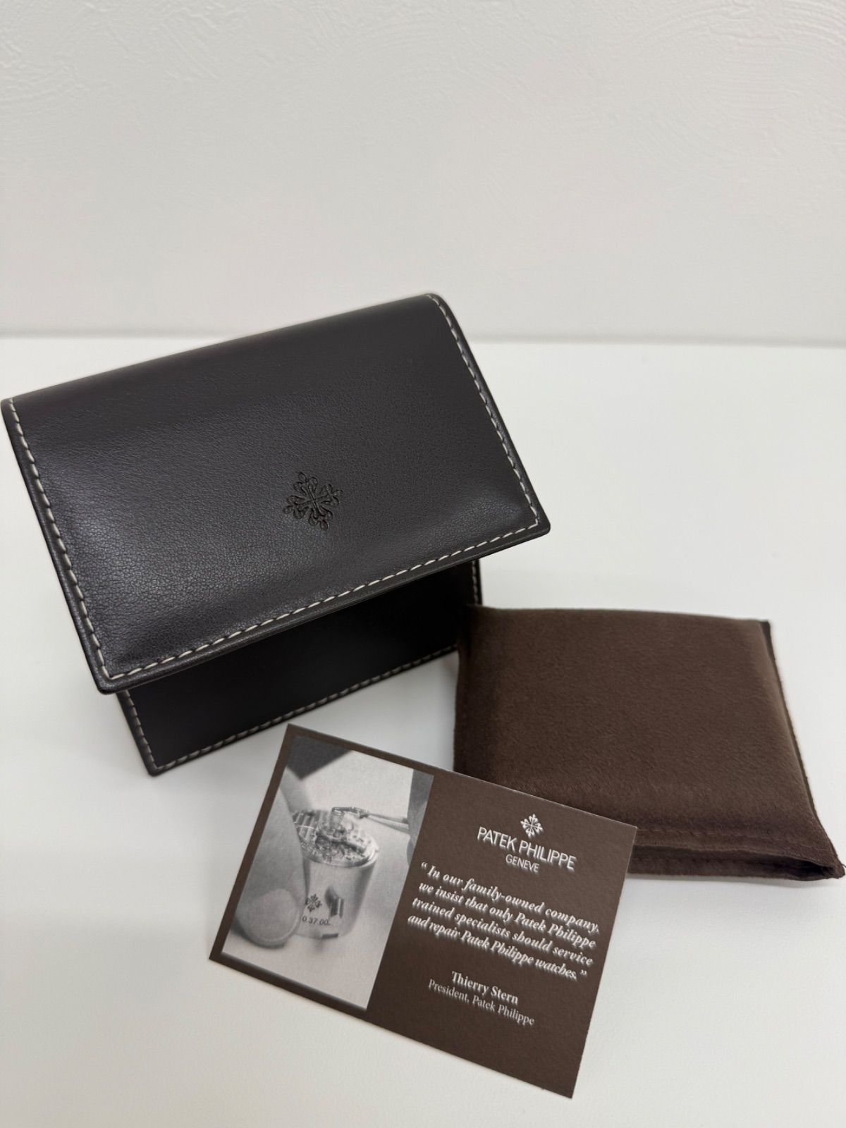 パテック・フィリップ PATEK PHILIPPE 時計ケース レザー ノベルティ①
