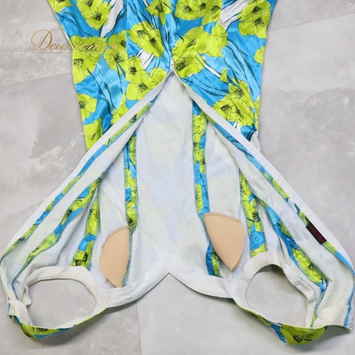 フラメンコ 衣装 ワンピース ドレス 花柄 光沢 ボランテ フリル 花柄 黄緑 S.D.ELVIRA ブルー系 グリーン系 フラメンコドレス 華やかエレガント 花柄 パーティー用 多彩 大人向け 感 ステージ衣装 フリルデザイン LLC-HASEGAWATOSO_COM