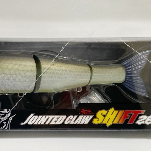  GAN CRAFT ガンクラフト 鮎邪JOINTED CLAW SHIFT 263 鮎邪ジョインテッドクロー シフト263 T 17 リアルマットボラ 86714 007 ビッグベイト ハードルアー