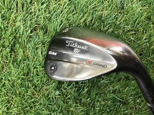 タイトリスト VOKEY SPIN MILLED SM 6 スティールグレー 58° 12° K ウェッジ WG NS PRO MODUS 3 TOUR 120 フレックスS メンズ 男性用 右利き 右用 Dランク ゴルフクラブ