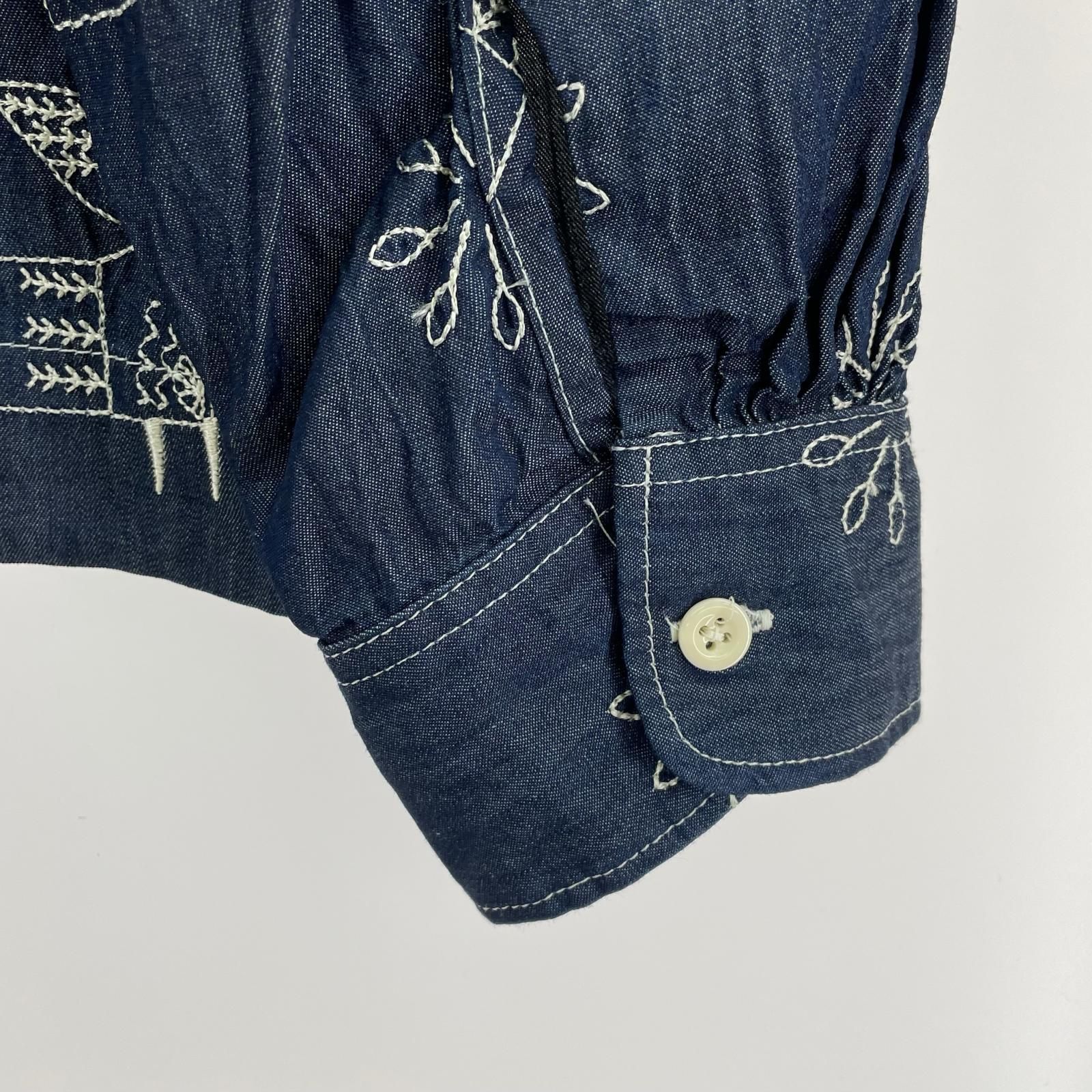 ☆Mサイズ！ENGINEERED GARMENTS バード刺繍 デイトンシャツ