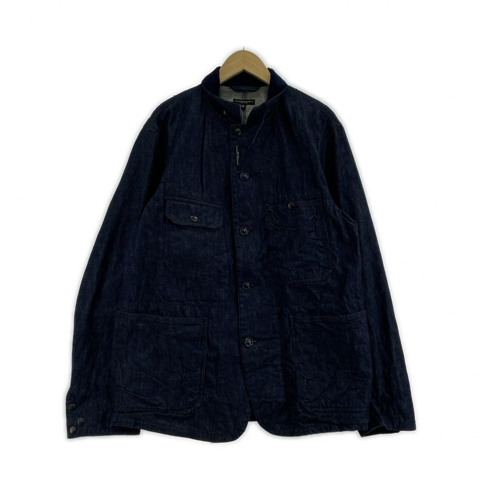 【美品】ENGINEERED GARMENTS デニムカバーオール Engineered Garments - Lサイズ！ENGINEERED GARMENTS デニム