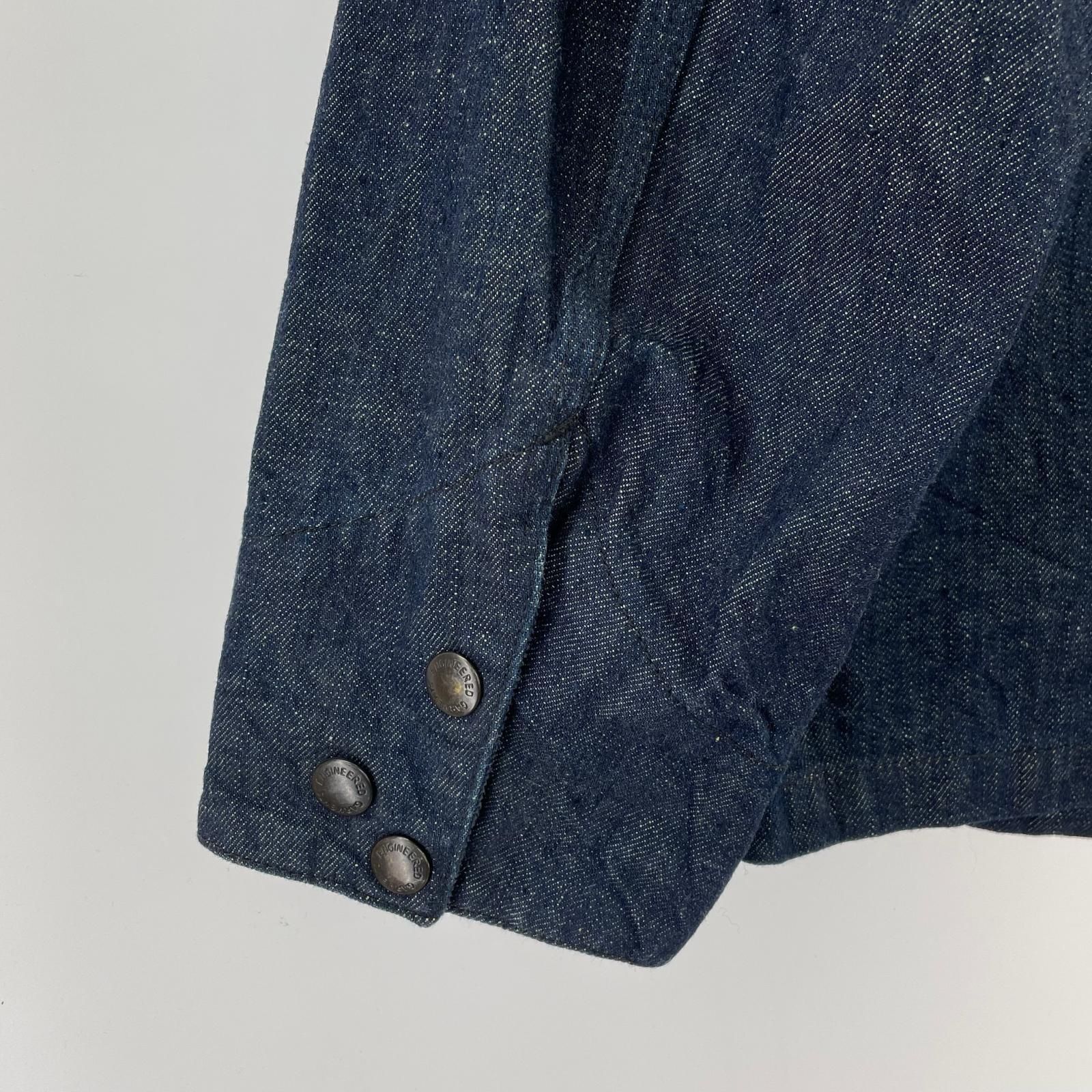 Engineered Garments ﾃﾞﾆﾑｶﾊﾞｰｵｰﾙ M ｲﾝﾃﾞｨｺﾞ - メルカリ