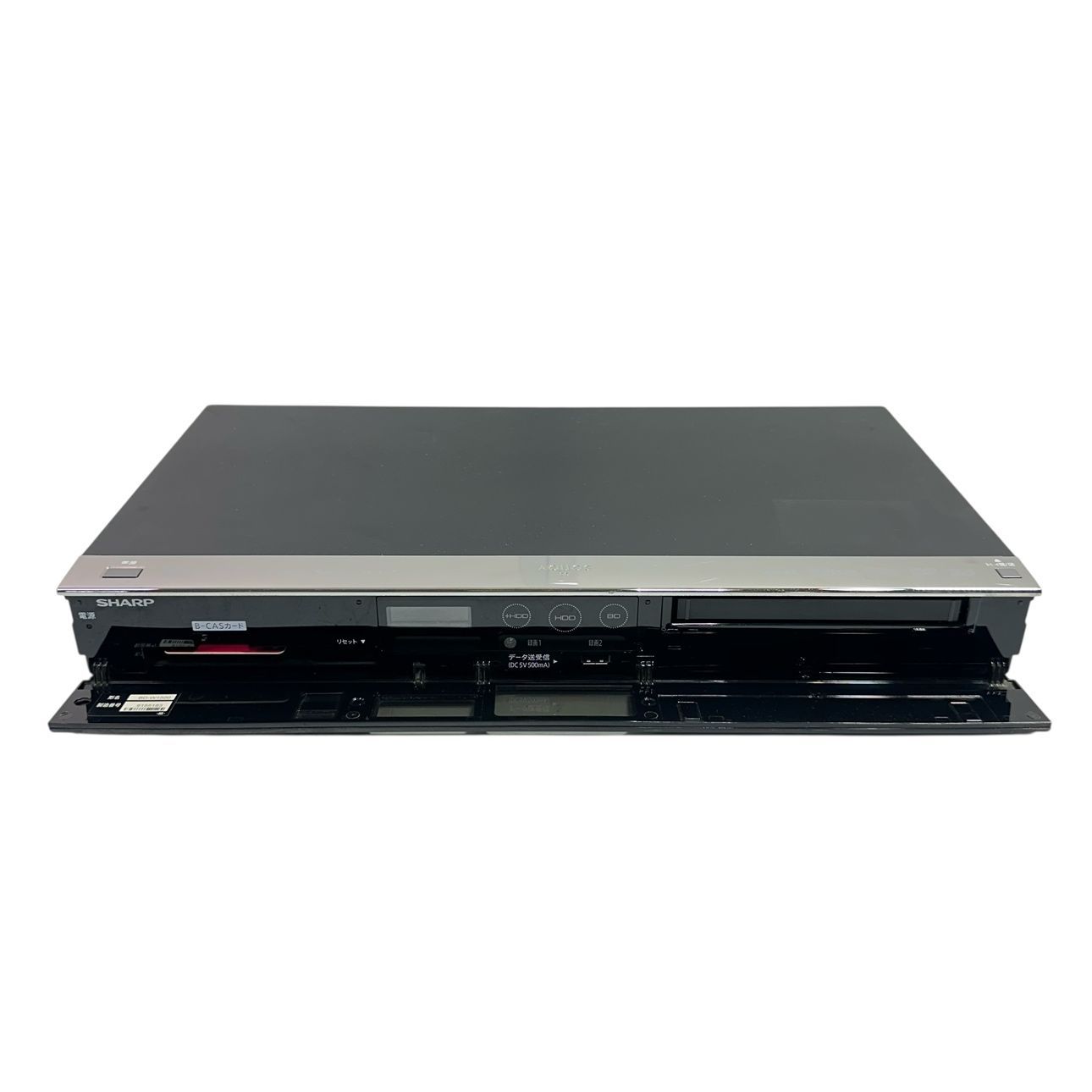 SHARP/シャープ AQUOS BD-W1500 ブルーレイディスクレコーダー 初期化