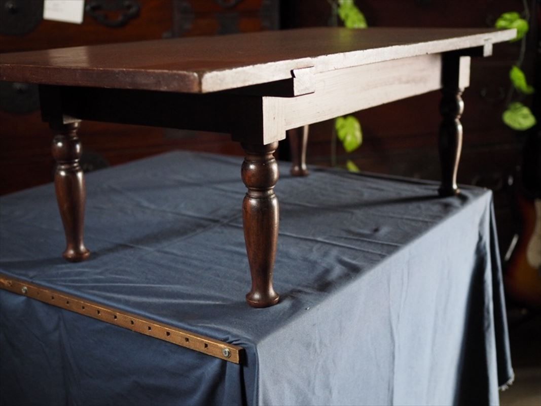 シンプルでデザインの良い ローテーブル 文机 昭和初期 古録展 品番F4513 MARWIL-DEMENAGEMENTS_CH