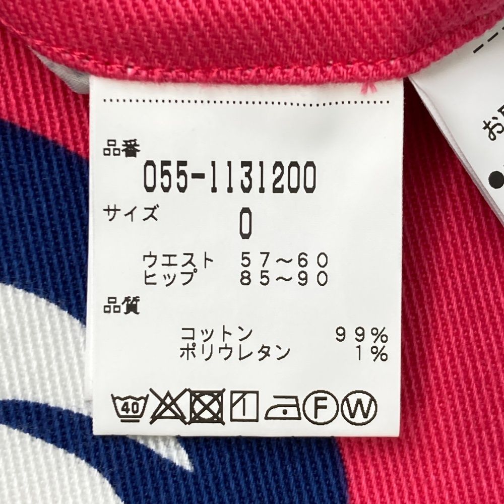 サイズ 0 PEARLY GATES パーリーゲイツ 055-1131200 ストレッチパンツ 花 総柄 ピンク系 240101551832 ゴルフウェア レディース ストスト LLC-HASEGAWATOSO_COM
