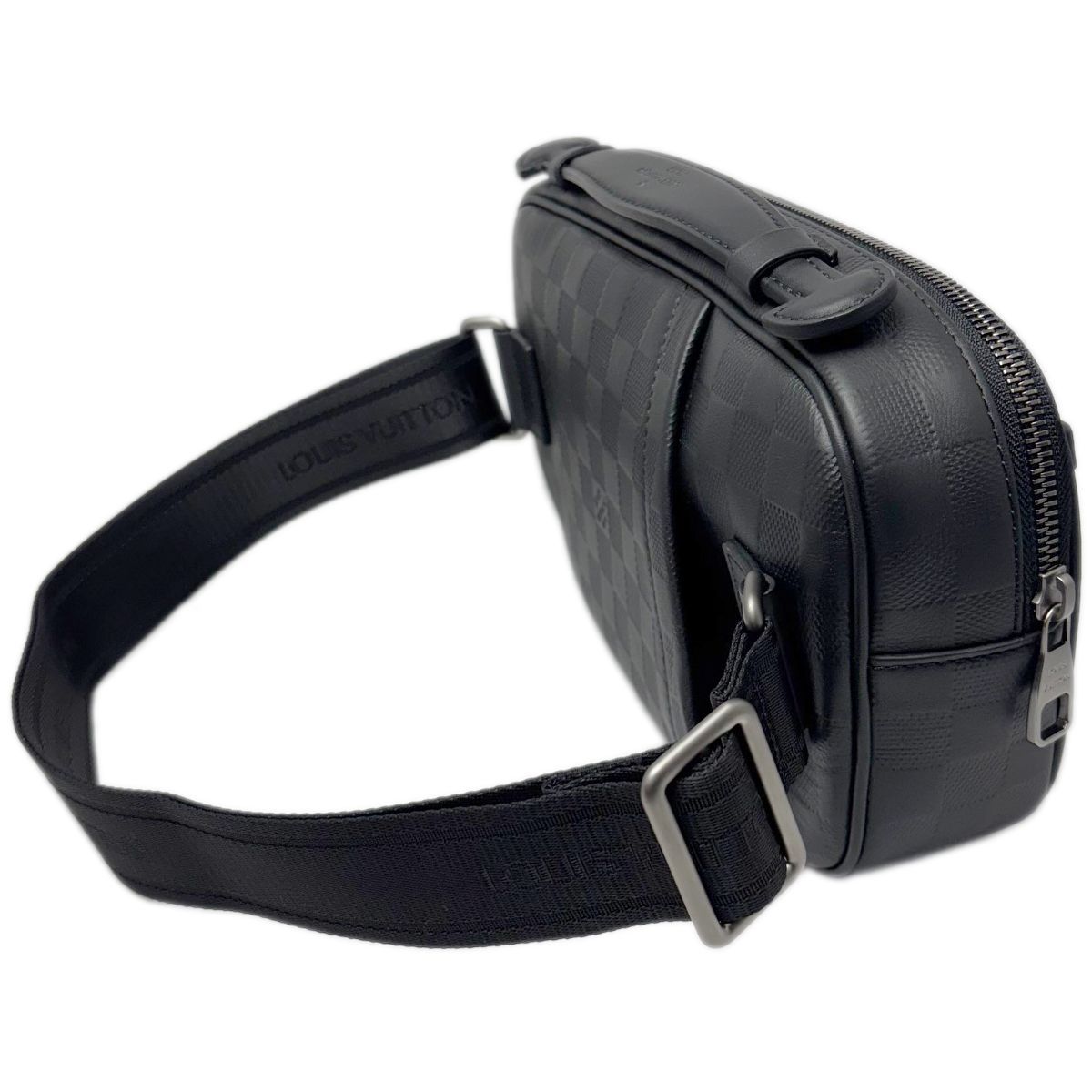 ルイヴィトン バッグ ダミエアンフィニ アンブレール ボディバッグ N41288 ブラック メンズ