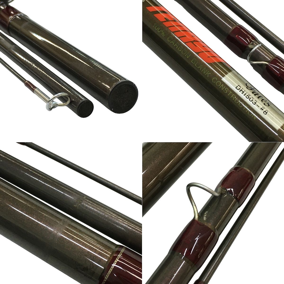 TENRYU テンリュウ Fates フェイテス DH1503 8 フライロッド ケース付き 釣り竿 N10576857 MERCADOAVALIA_COM_BR