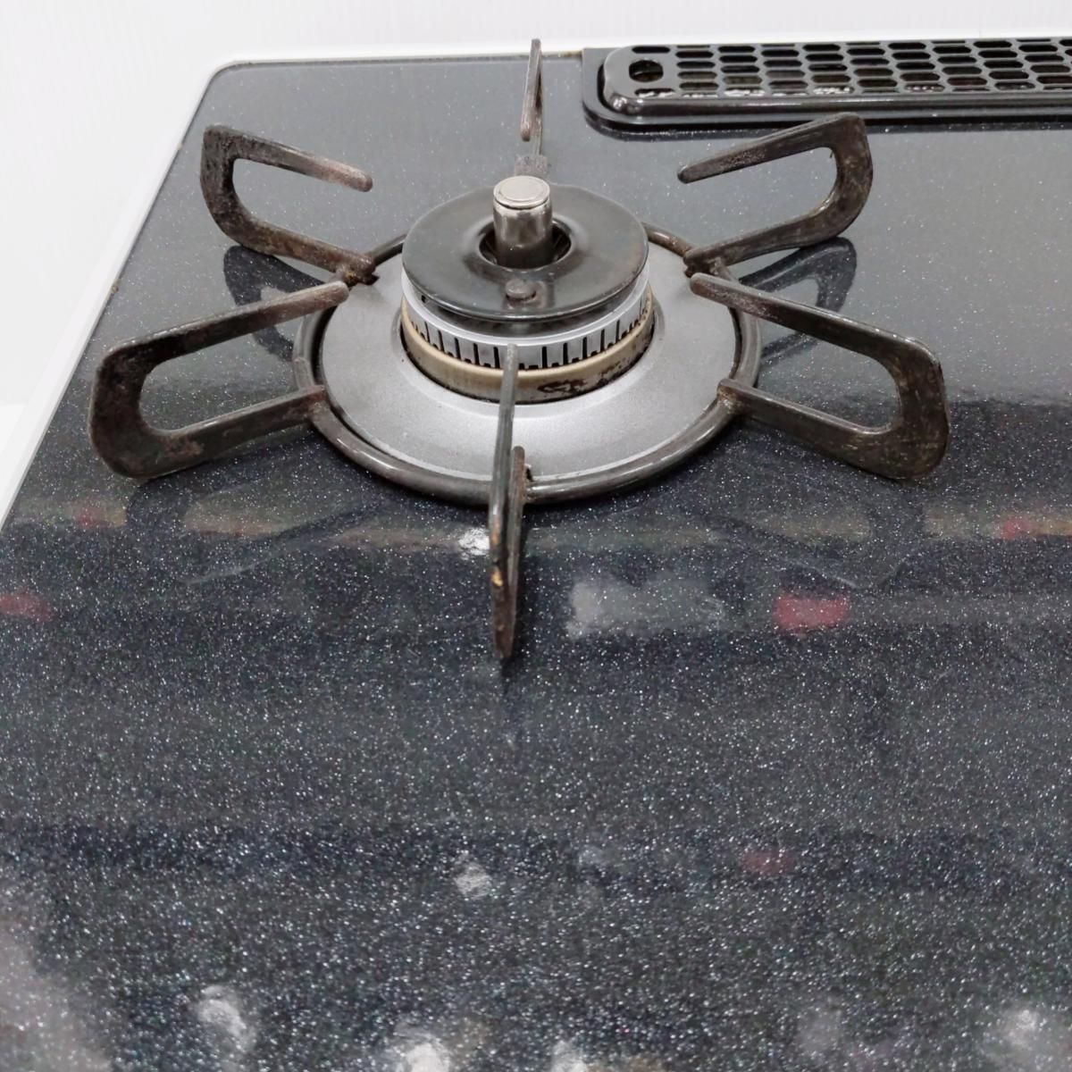 品 Paloma パロマ ガスコンロ LPガス 2バーナー 2021年製 PA-A64WCK-R〇YR-54229〇