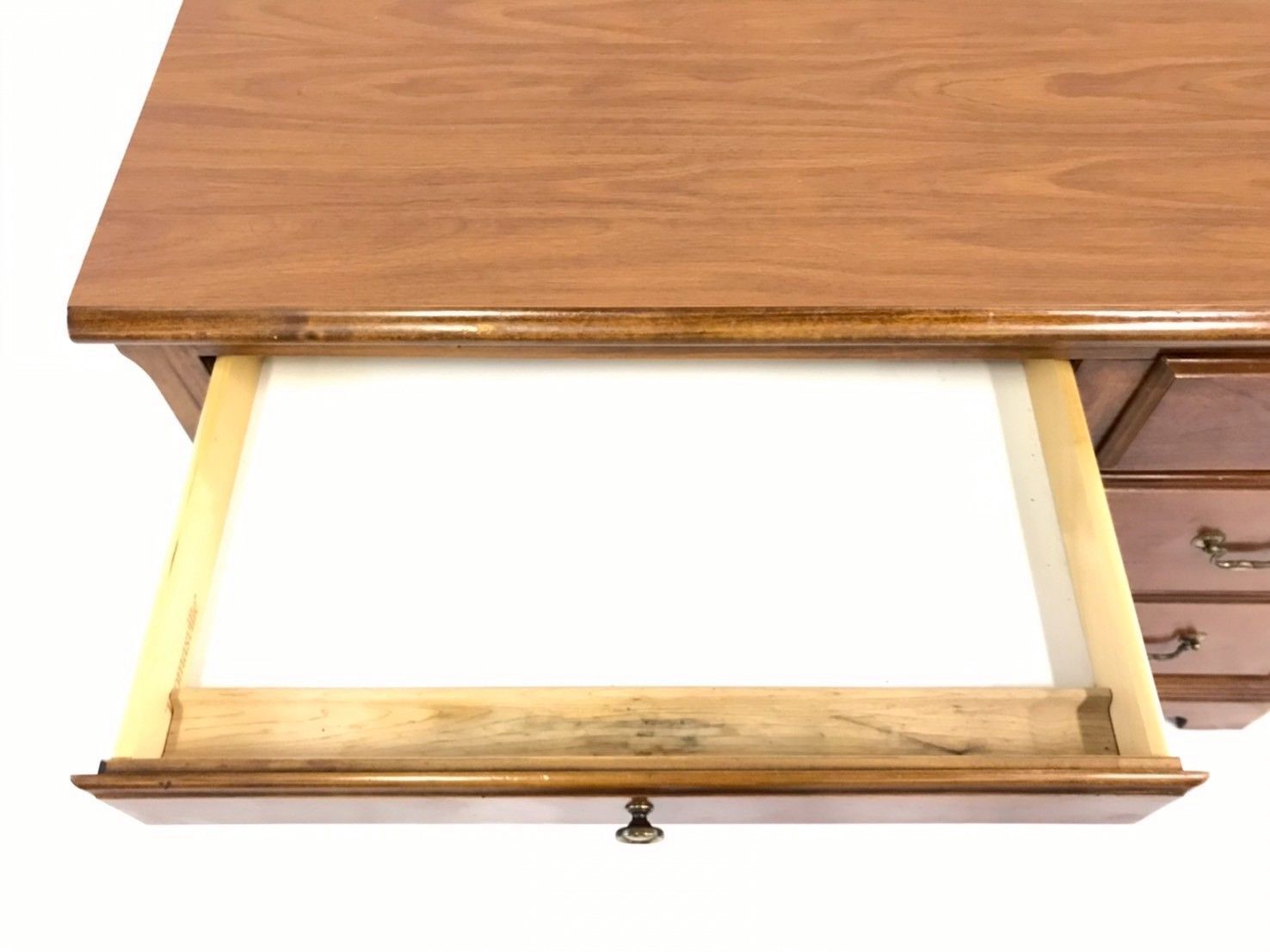 ◎【Thomasville/トーマスビル】片袖デスク 書斎 オフィス 机