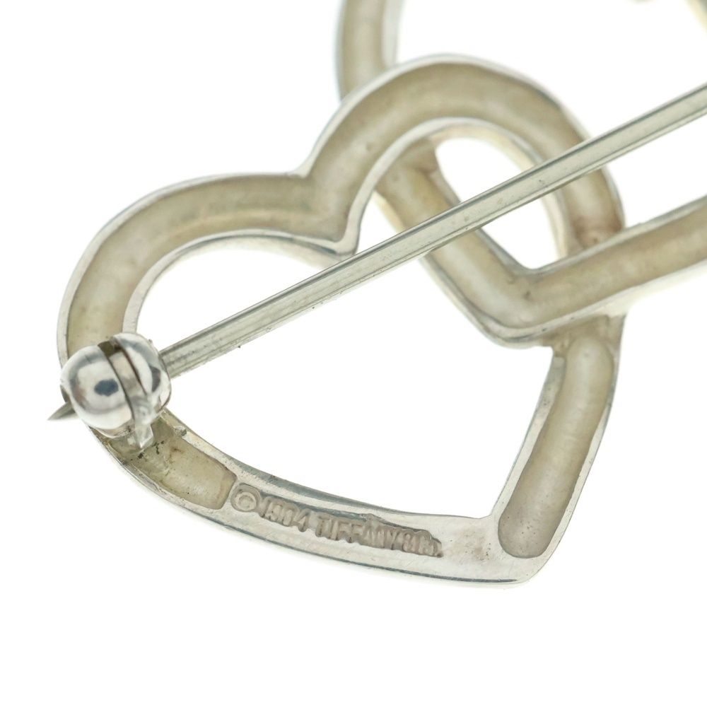 TIFFANY&Co (ティファニー) トリプルハート ブローチ ピンバッジ