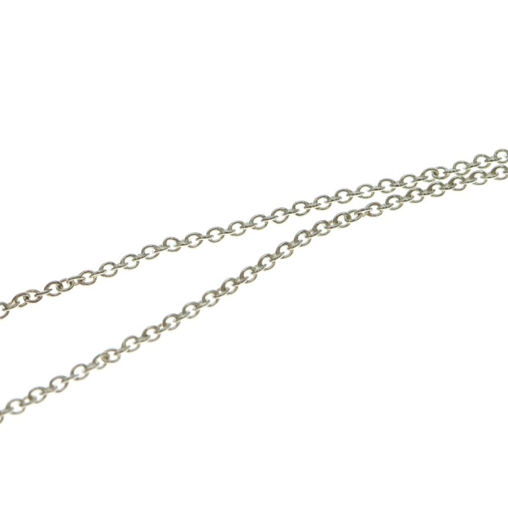 【美品】ティファニー オープンハートネックレス ラージペンダント SV925 TIFFANY&Co (ティファニー) オープンハート ネックレス ラージ