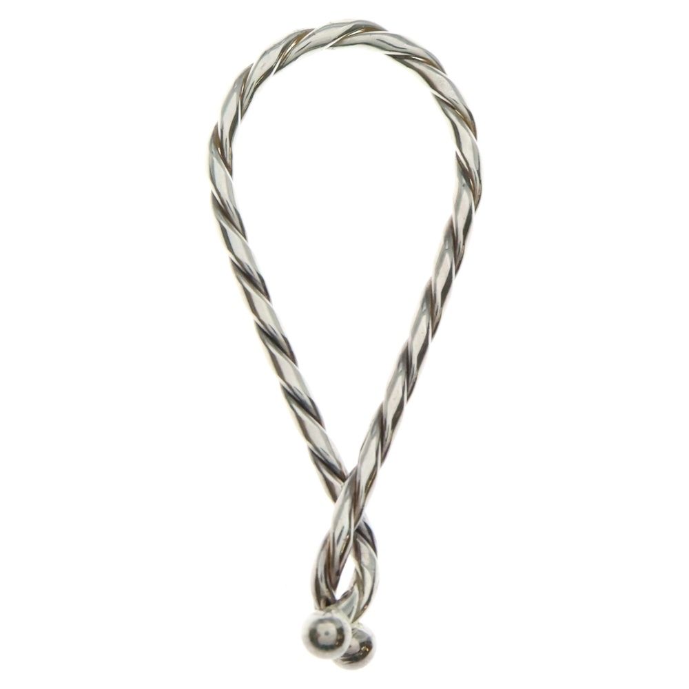 Tiffany & Co ティファニーツイストキーリング SV925 TIFFANY&Co (ティファニー) ツイスト キーリング キーホルダー