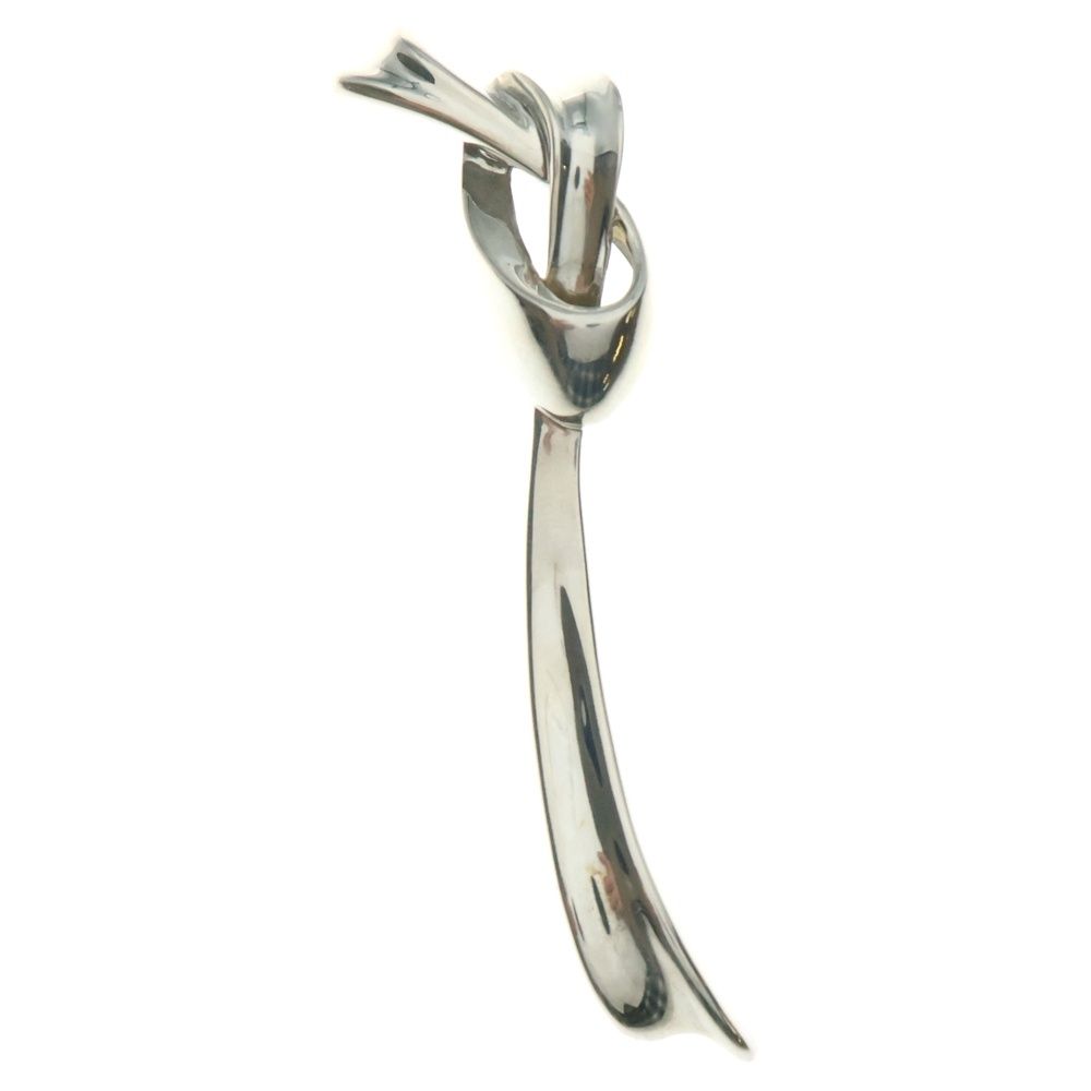 TIFFANY＆Co ティファニー SV925 リボン ピンブローチ ピンバッジ TIFFANY&Co (ティファニー) リボンモチーフ ブローチ ピンバッジ