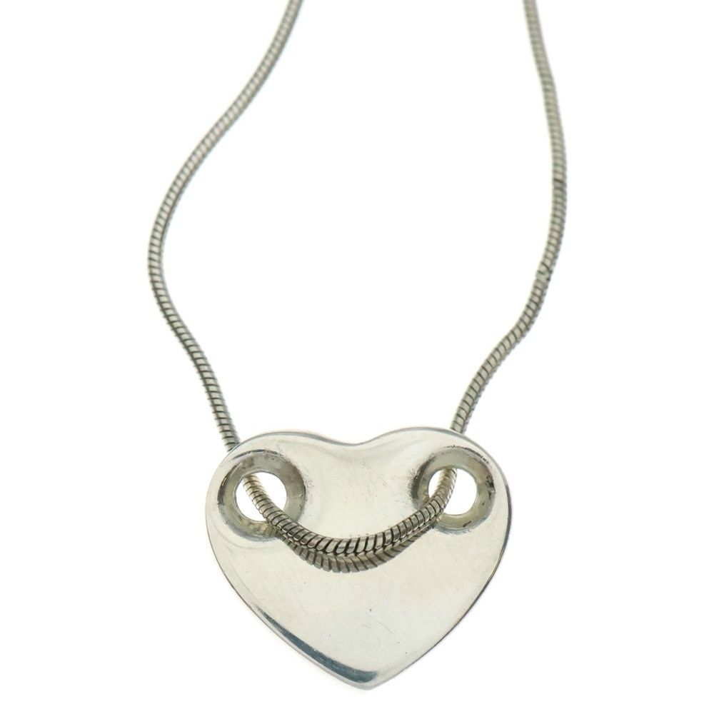 TIFFANY&Co (ティファニー) ハートプレート ネックレス ペンダント
