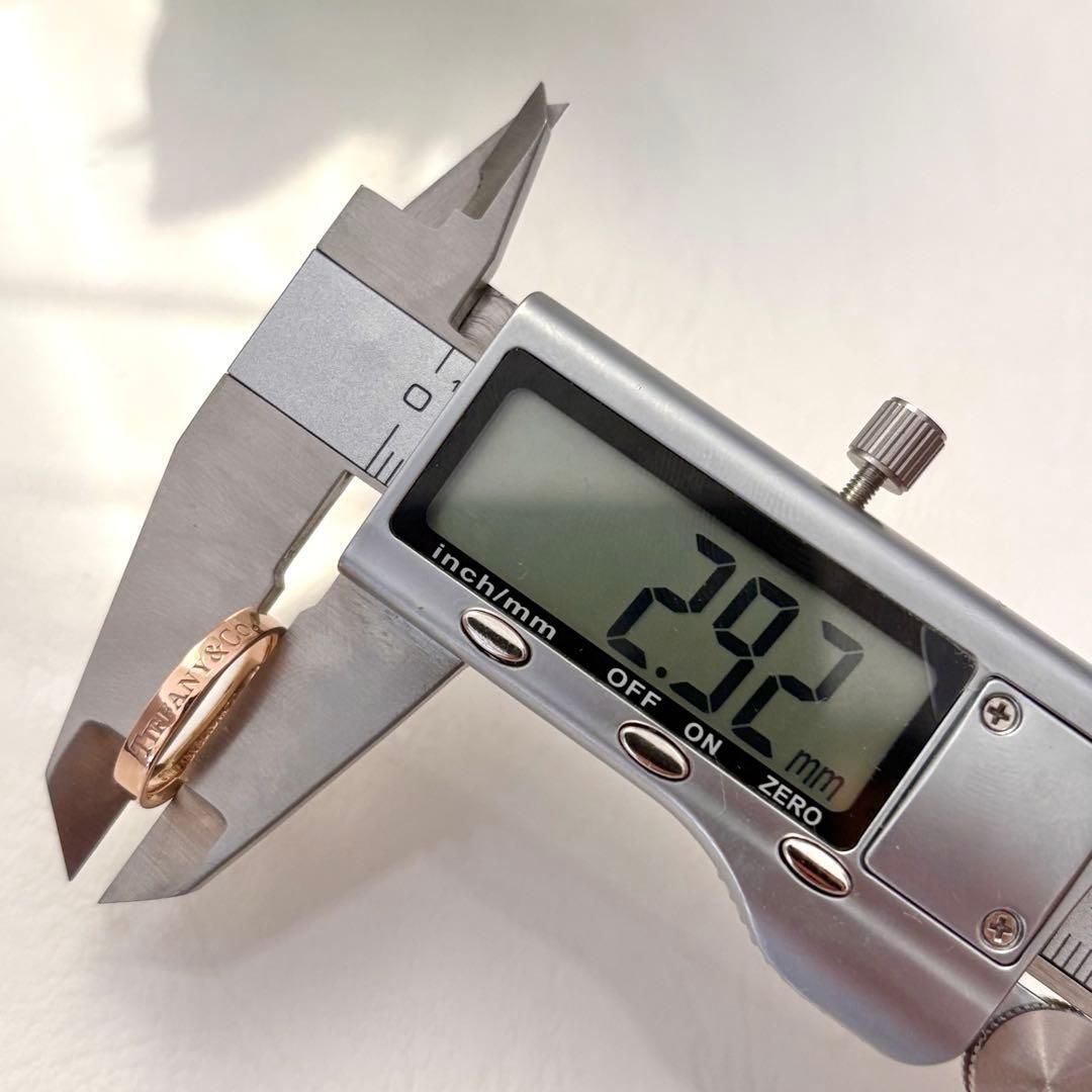 215【ティファニー】K18 フラットバンドリング　約7.5号 215【ティファニー】K18 フラットバンドリング 約7.5号 - メルカリ