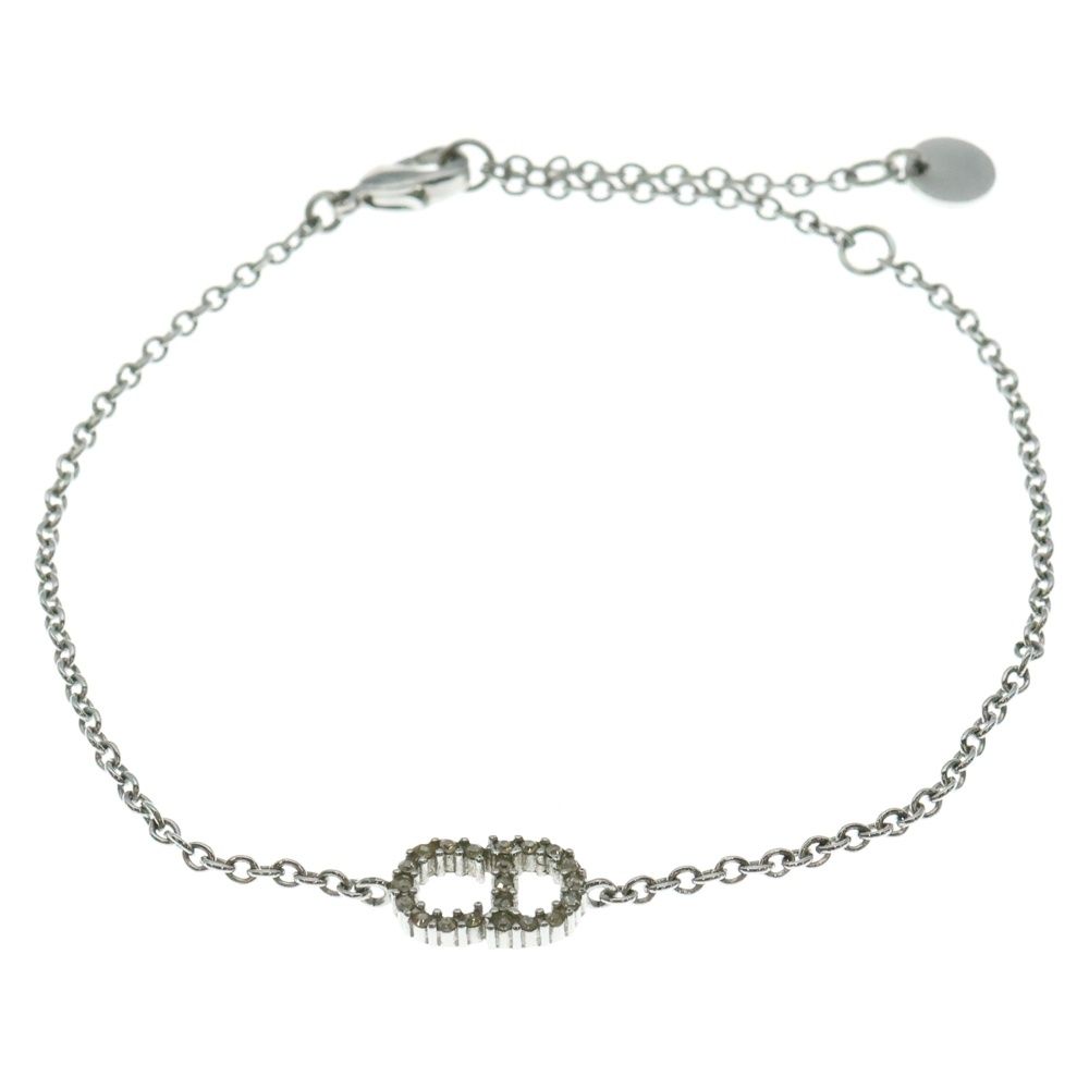 Christian Dior (クリスチャンディオール) CDロゴ ラインストーン