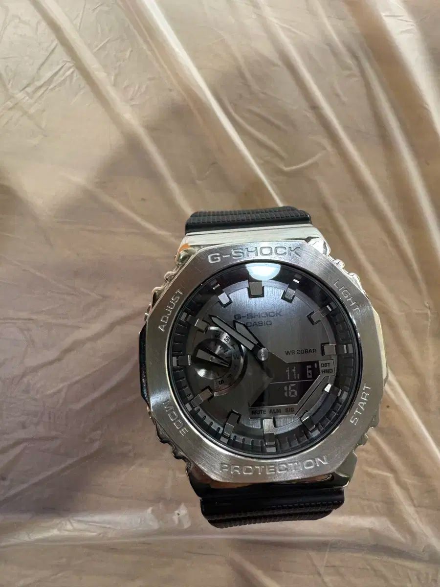 G SHOCK GM 2100 1 ADR ジーショック オーク メタル シルバー