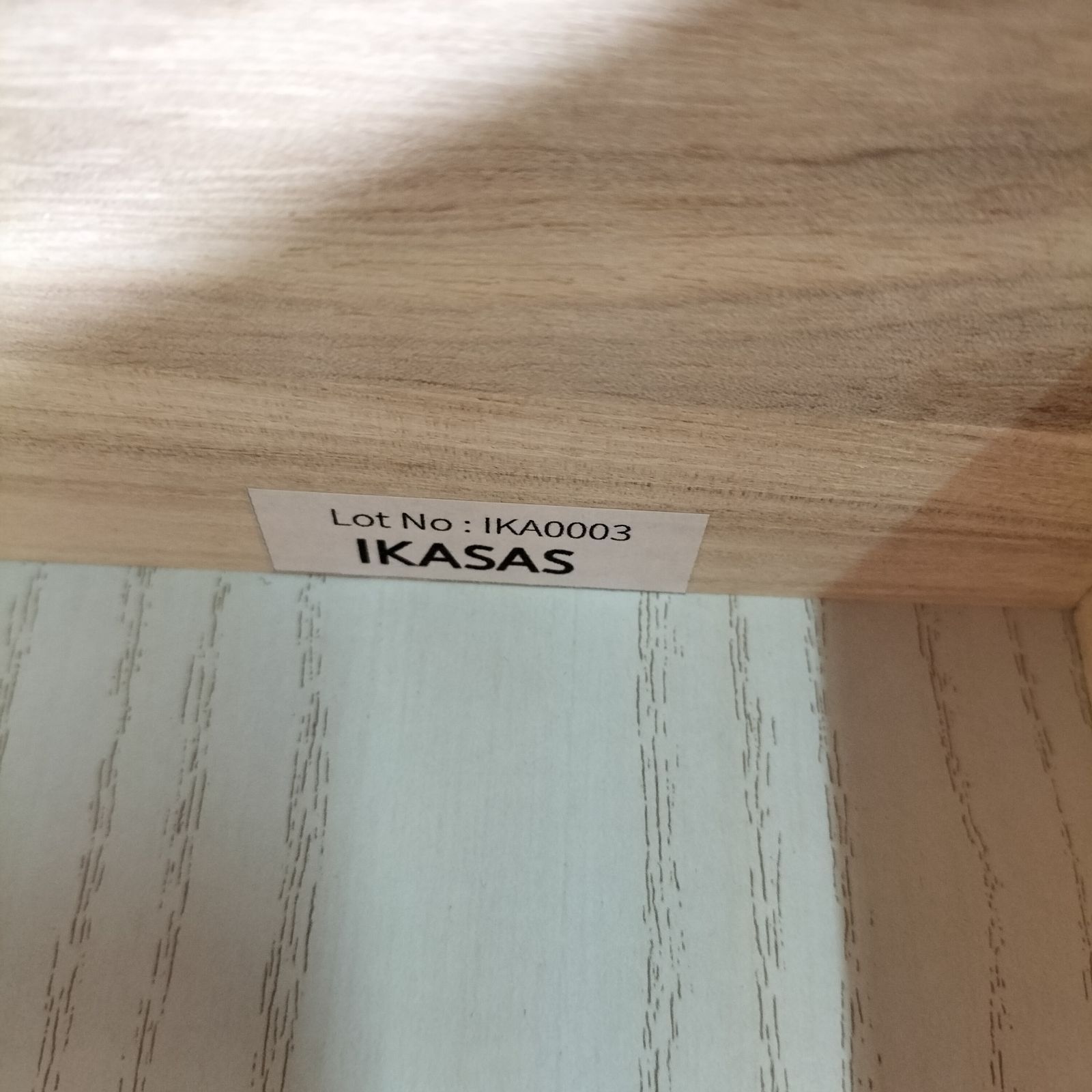 IKASAS ナチュラルウッド チェスト 引き出し付き 展示品(2072) - メルカリ