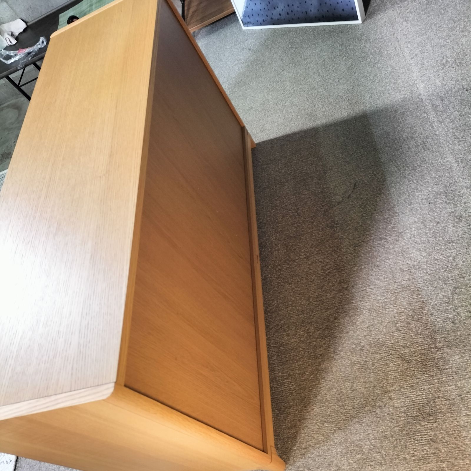 IKASAS ナチュラルウッド チェスト 引き出し付き 展示品(2072) IKASAS