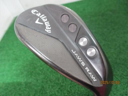 キャロウェイ JAWS RAW ブラック 60° 12°X ウェッジ WG Dynamic G フレックスS メンズ 男性用 右利き 右用 Cランク ゴルフクラブ