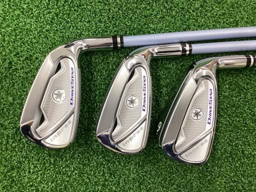 ヤマハ inpres DRIVESTAR 5S レディース アイアンセット IR VANQUISH for inpres LM423i フレックスL レディース 女性用 右利き 右用 Cランク ゴルフクラブ