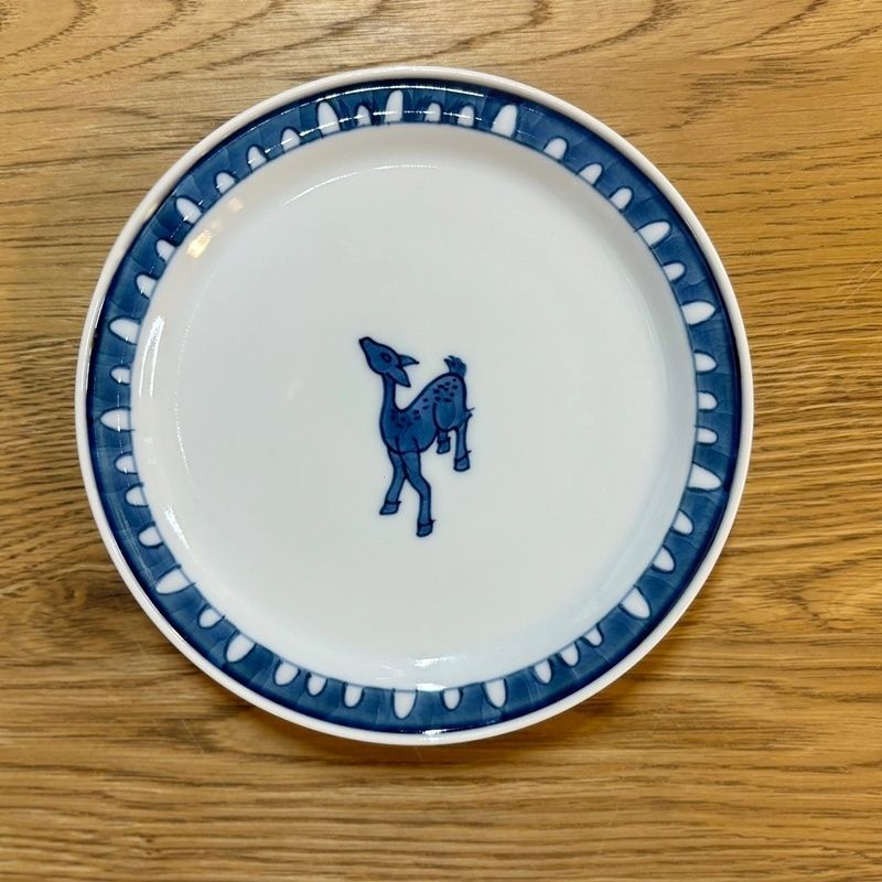  源右衛門窯 染付 絵変わり 銘々皿 14 cm 組 小皿 取り皿 有田焼 和風 和食器 セット RU 1101 1 皿 食器