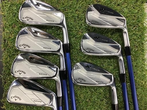 キャロウェイ X FORGED STAR 7S アイアンセット IR 純正特注シャフト フレックスS メンズ 男性用 右利き 右用 Cランク ゴルフクラブ