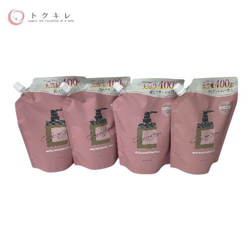 トクキレ はぐぐみプラス cocone クレイクリームシャンプー スムース 詰め替え用 400 g ＆ モイスチュアリペア ヘアマスク ヘアパック 180 各 計8点セット