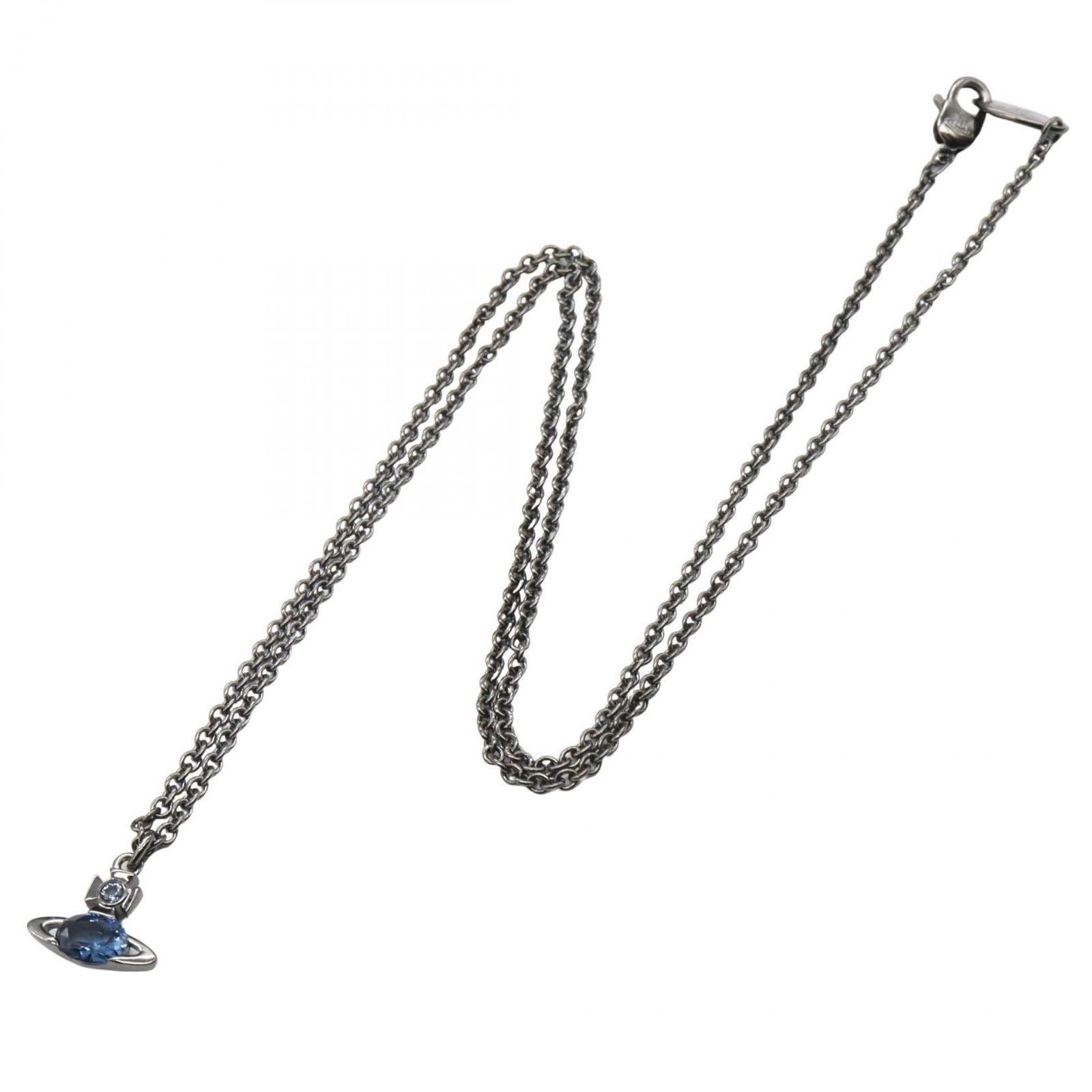 ヴィヴィアンウエストウッド Vivienne Westwood ネックレス ネックレス 630203DL 02S179 ガンメタル ブルー その他 ネックレス ユニセックス