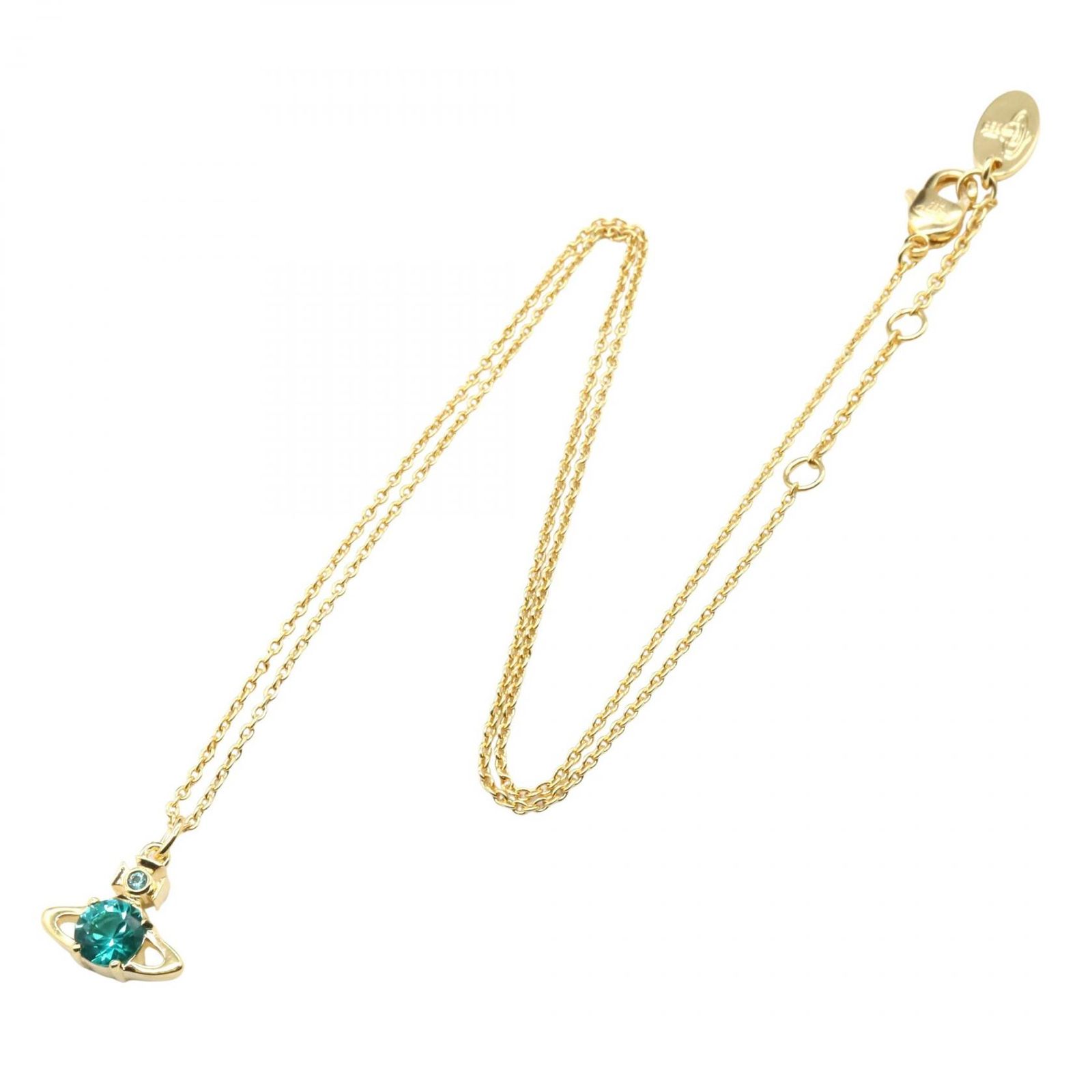 ヴィヴィアンウエストウッド Vivienne Westwood ネックレス レイナ ネックレス 63020095 02R702 ゴールド エメラルド その他 レイナ ネックレス ユニセックス