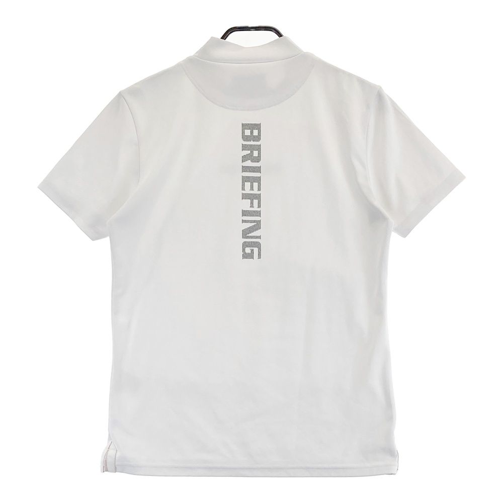 サイズ M BRIEFING GOLF ブリーフィング BRG211M26 ハイネック半袖Tシャツ ホワイト系 240101502141 ゴルフウェア メンズ ストスト