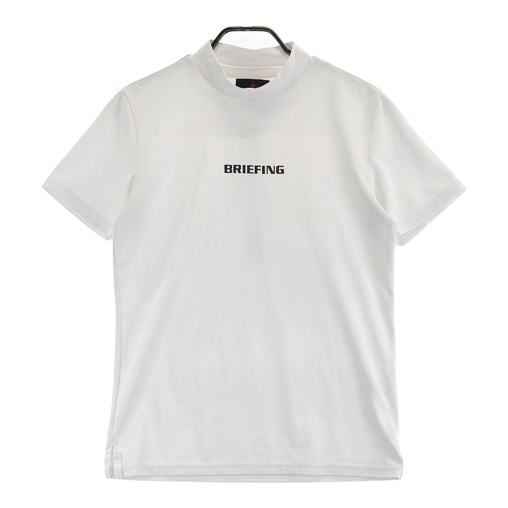 サイズ M BRIEFING GOLF ブリーフィング BRG211M26 ハイネック半袖Tシャツ ホワイト系 240101502141 ゴルフウェア メンズ ストスト