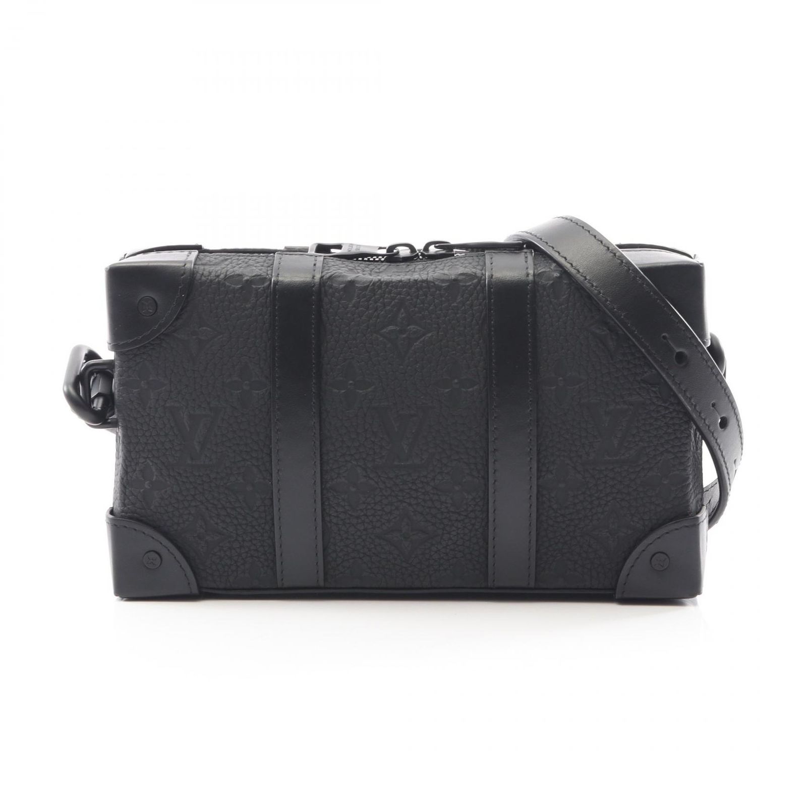 ルイ ヴィトン LOUIS VUITTON ショルダーバッグ ソフトトランク ウォレット M80224 ノワール レザー ソフトトランク ウォレット メンズ Used A